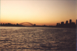 Sydney at sunset